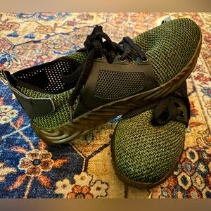 AGYE Work Safety Shoes Men, Hiking Sneakers Shoes, Breathable Outdoor, EUC